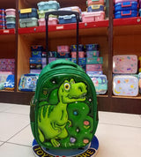Dinosaur 3D School Trolley Bag for Kids Nursery to KG 2 - MomYom Pakistan (13020T)