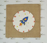 Rocker theme clock