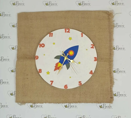 Rocker theme clock