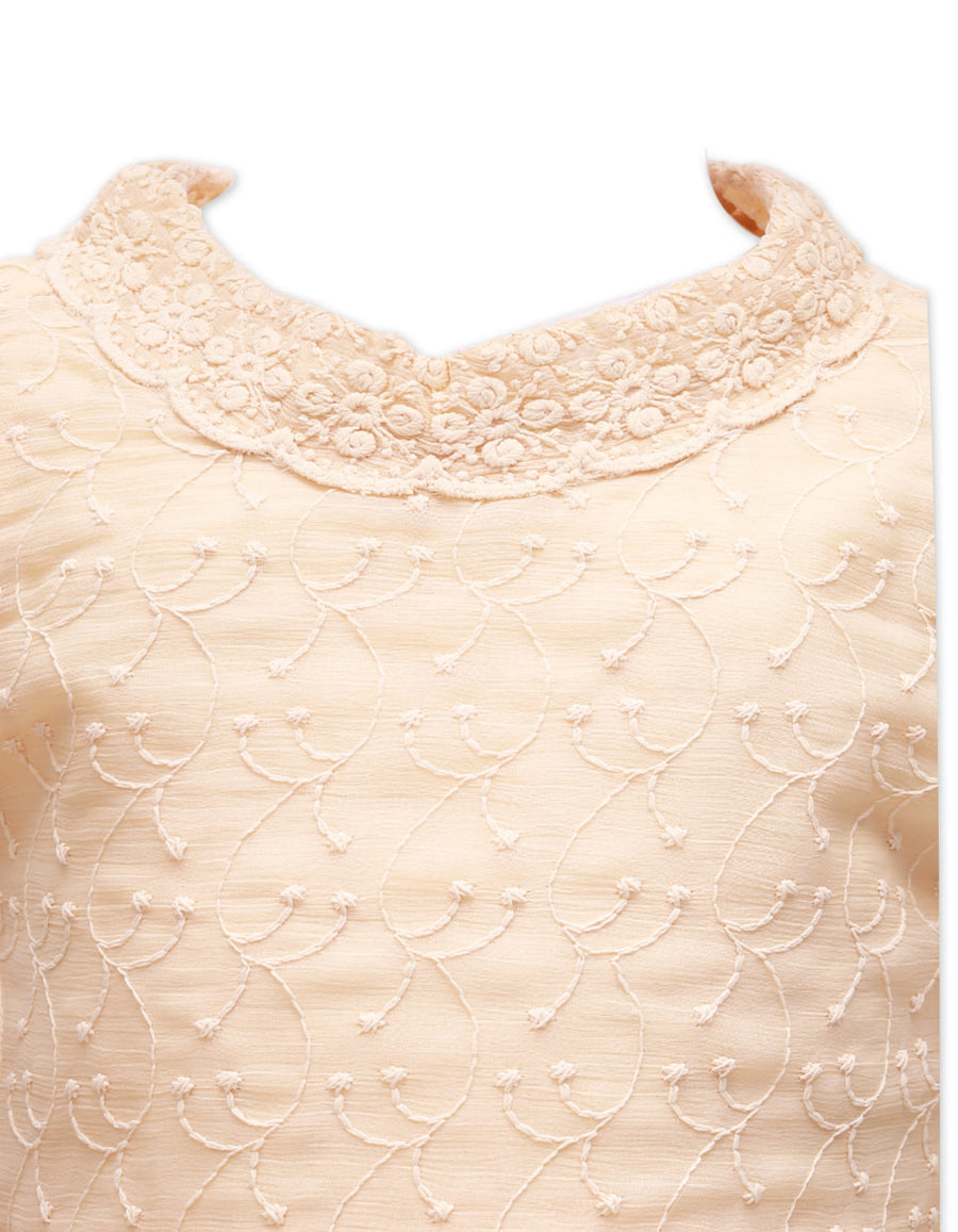 Frock A Line Chicken Pink Toddler