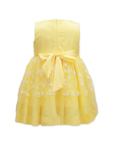 Frock Plate Sleeves Yellow Toddler