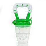 Baby Fruit Pacifier With Anti-Leak - Green & White