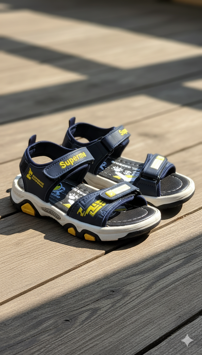 Kids Adjustable Strap Sandals Comfortable Outdoor Casual Wear