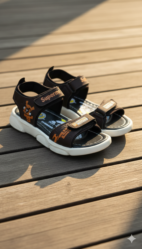 Kids Adjustable Strap Sandals Comfortable Outdoor Casual Wear