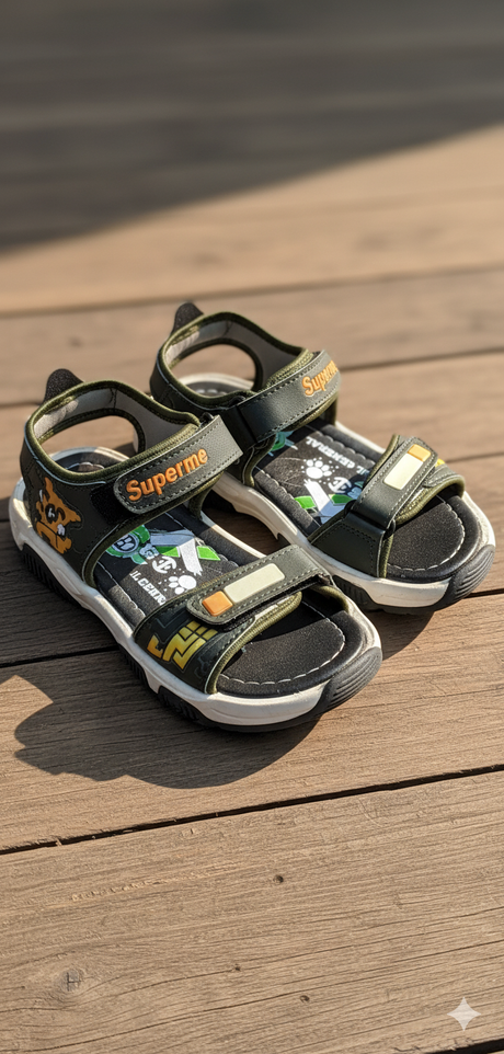 Kids Adjustable Strap Sandals Comfortable Outdoor Casual Wear