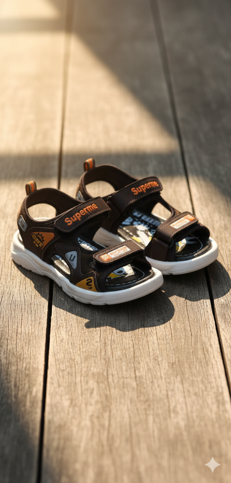 Kids Adjustable Strap Sandals Comfortable Outdoor Casual Wear