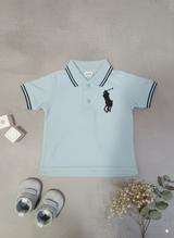 Classic Kids Polo Shirt – Embroidered Rider Logo