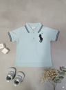 Classic Kids Polo Shirt – Embroidered Rider Logo