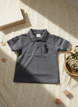 Classic Kids Polo Shirt – Embroidered Rider Logo