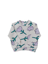 Tulips Printed Sweatshirt for Girls
