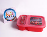 Mc Queen Cars Lunch Box With Two Portions and Spoon (KC5635)