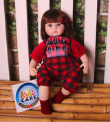 16-inch Lifelike Silicone Doll With Pacifier (KC5767D)