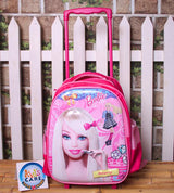 Barbie Themed School Trolley Bag For KG-1 & KG-2 (13020N)