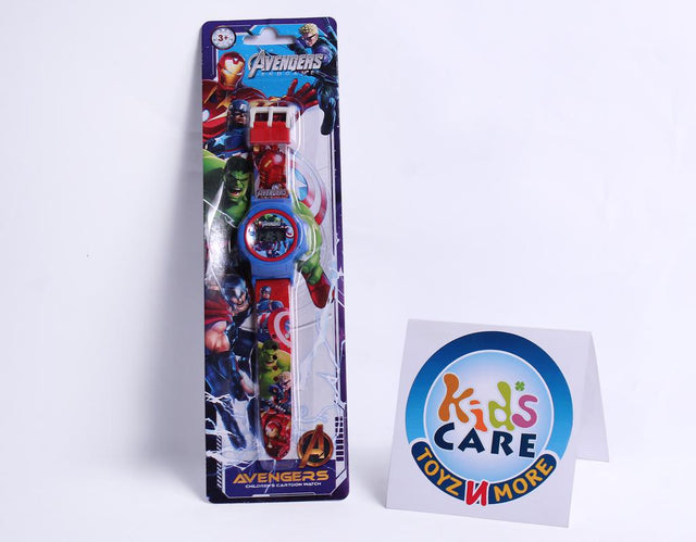 Avengers Themed Wrist Watch For Kids (4354)