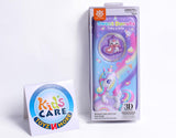 Unicorn Themed 4 x 9-inch EVA Material 3D Stationery Organizer (EVA-26)