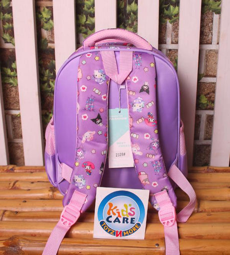 Kuromi 3D School Bag for KG Kids (2328)