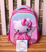 Hello Kitty 3D School Bag for KG Kids (2328)