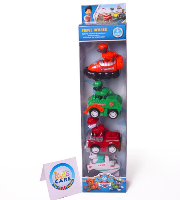 The Ultimate Paw Patrol Gift Set: 4 Cars & 4 Characters (PB224)