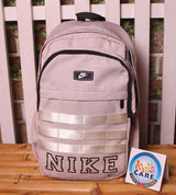 Beige Stylish Backpack School, College, Travel & Gym Bag (1983#)