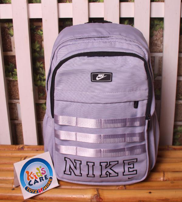 Ash Grey Durable Backpack School, College, Travel & Gym Bag (1983#)