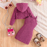 Sweet Purple Dress Set