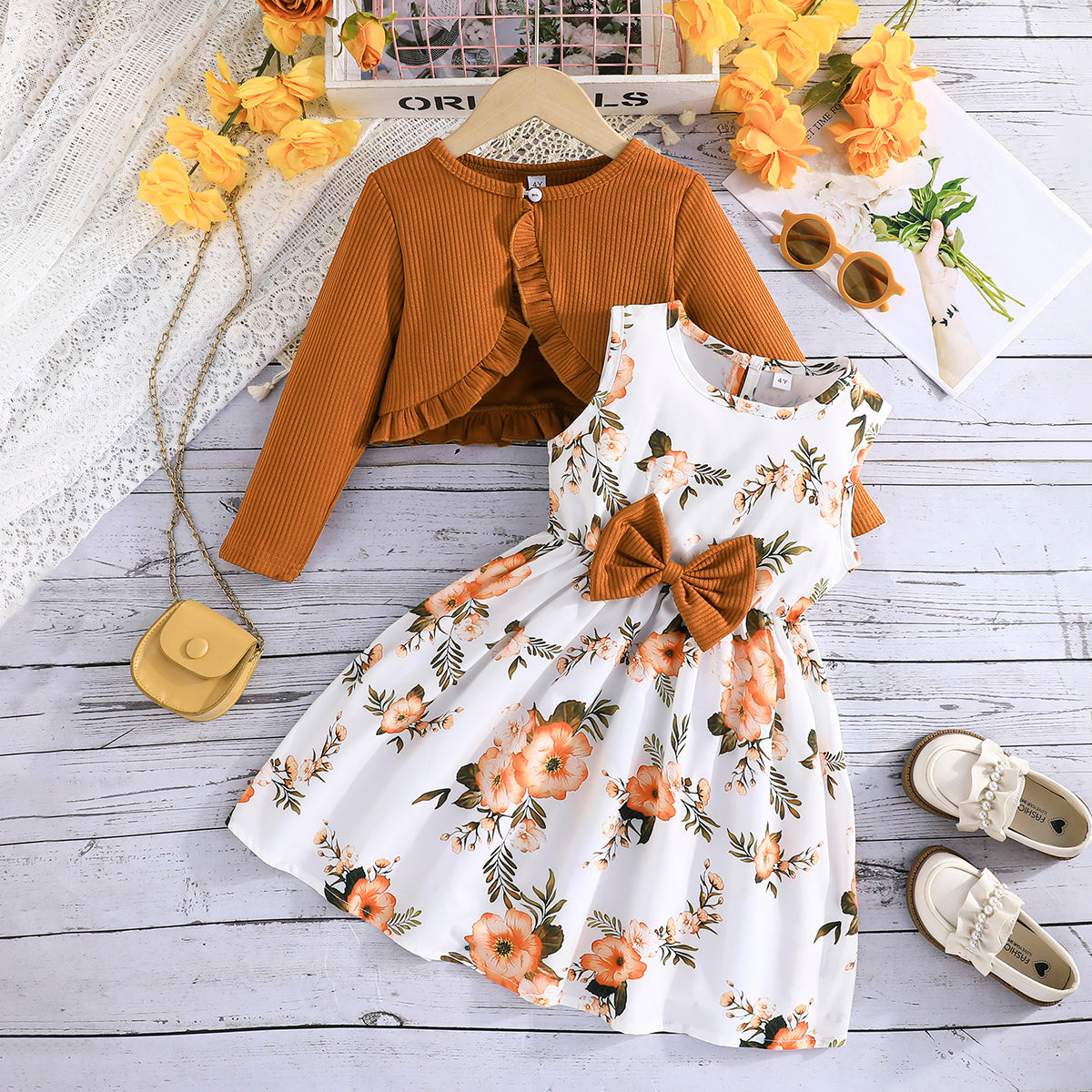 Luxury Floral Jacket Set