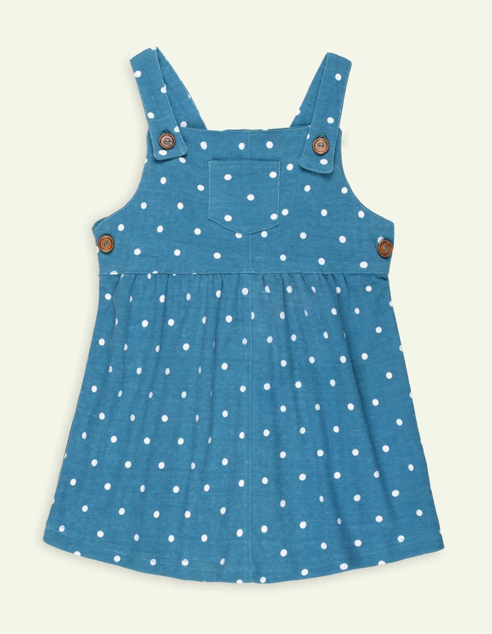 Polka Dot Dungaree Dress for Girls