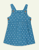 Polka Dot Dungaree Dress for Girls