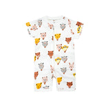 Animal printed romper