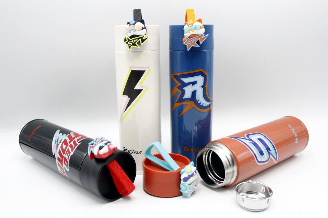 Cartoon Thermal Metallic Infants / Water Bottle Orange (SFC-647)