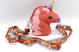 Unicorn Soft Silicone Cross Body Pouch