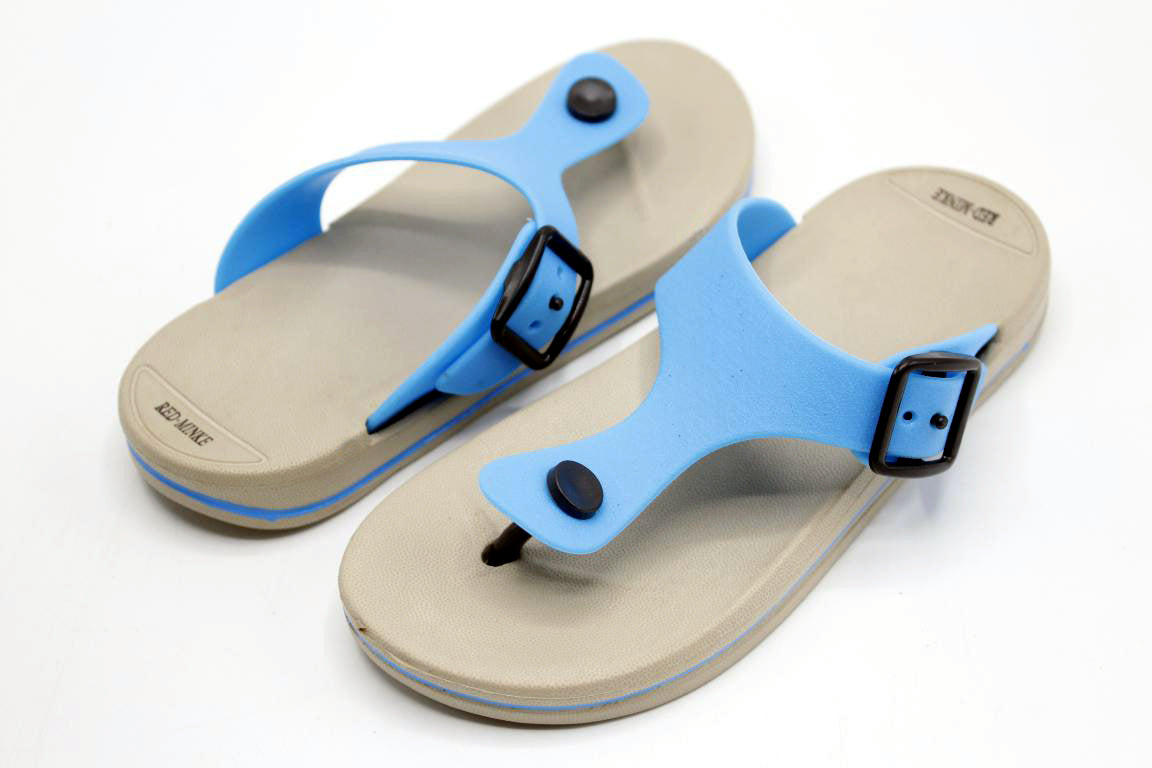 Slippers Blue and Red