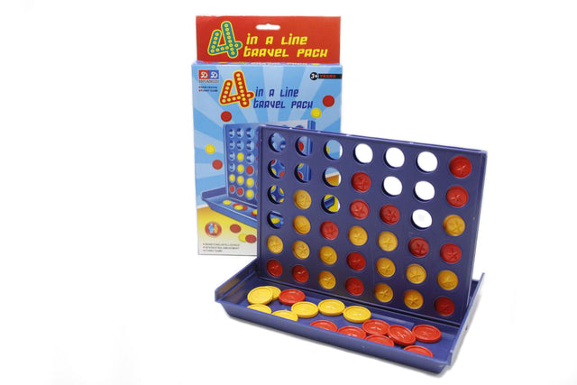 4 In A Line Travel Pach Game (17813)
