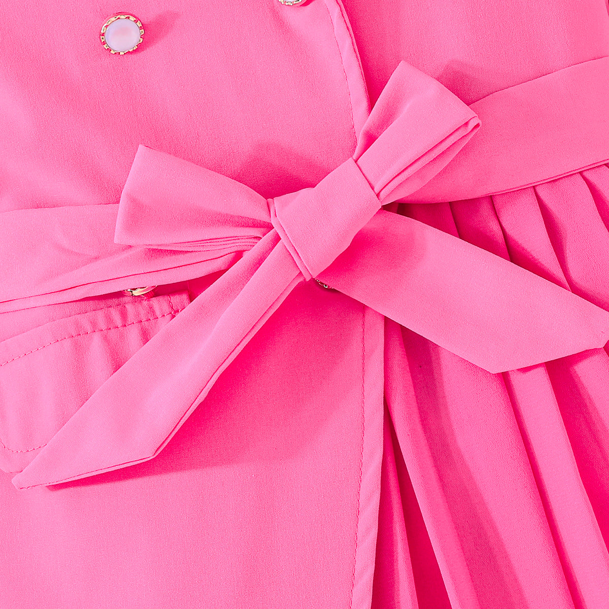 Elegant Pleated Party Dress