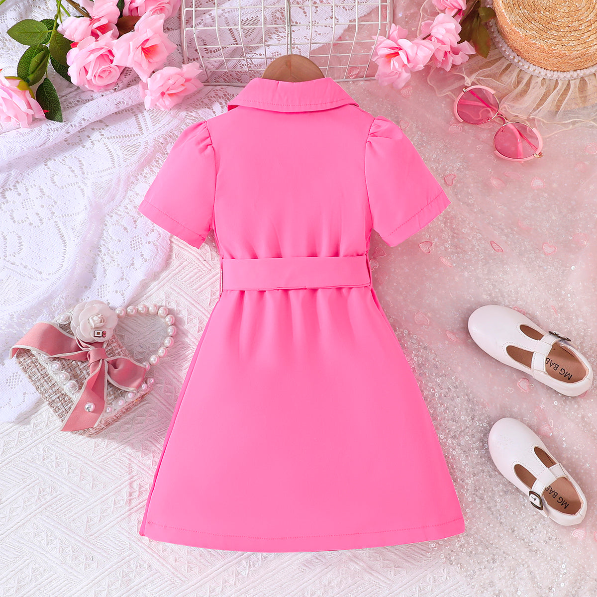 Elegant Pleated Party Dress