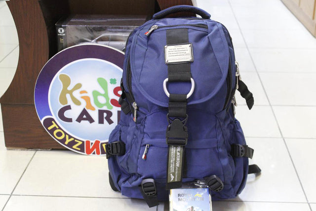 Royal Mountain Blue Backpack Notebook Laptop Book Bags Travel Bag (5901#)
