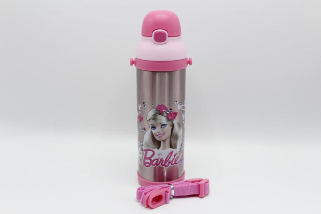 Barbie Pink Thermal Metallic Water Bottle (MT-500)