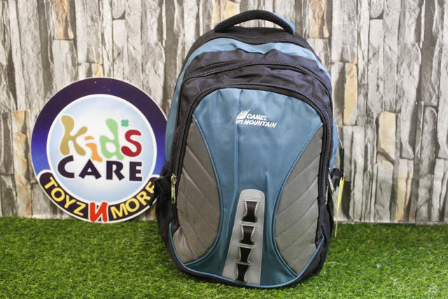 Camel Mountain Backpack Notebook Laptop Book Bags Travel Bag Light Blue (1835#)
