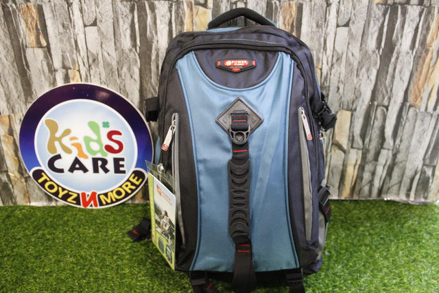 Power Backpack Notebook Laptop Book Bags Travel Bag Light Blue (7903-22#)