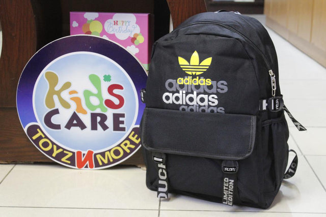 Adidas Black School Bag / Travel Backpack (1205#)