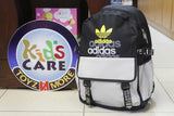 Adidas Beige School Bag / Travel Backpack (1205#)