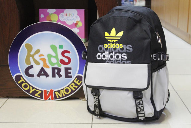Adidas Beige School Bag / Travel Backpack (1205#)