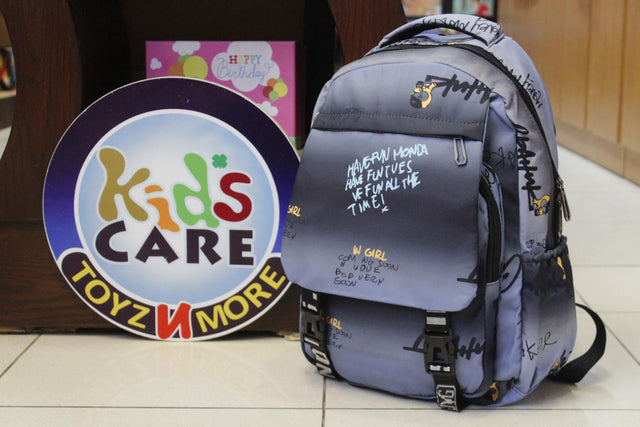Stylish Blue School Bag / Travel Backpack (8088)