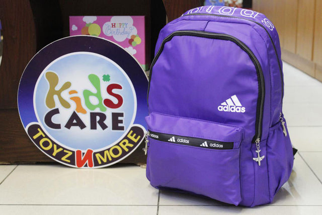 Adidas Purple School Bag / Travel Backpack (M993)