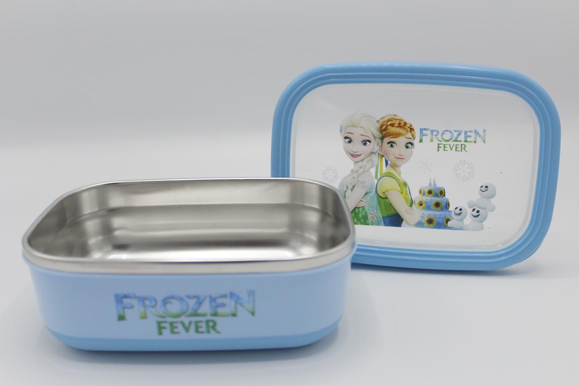 Frozen Blue Stainless Steel Lunch Box (XY-X11)