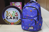 Printed Blue School Bag (2183)