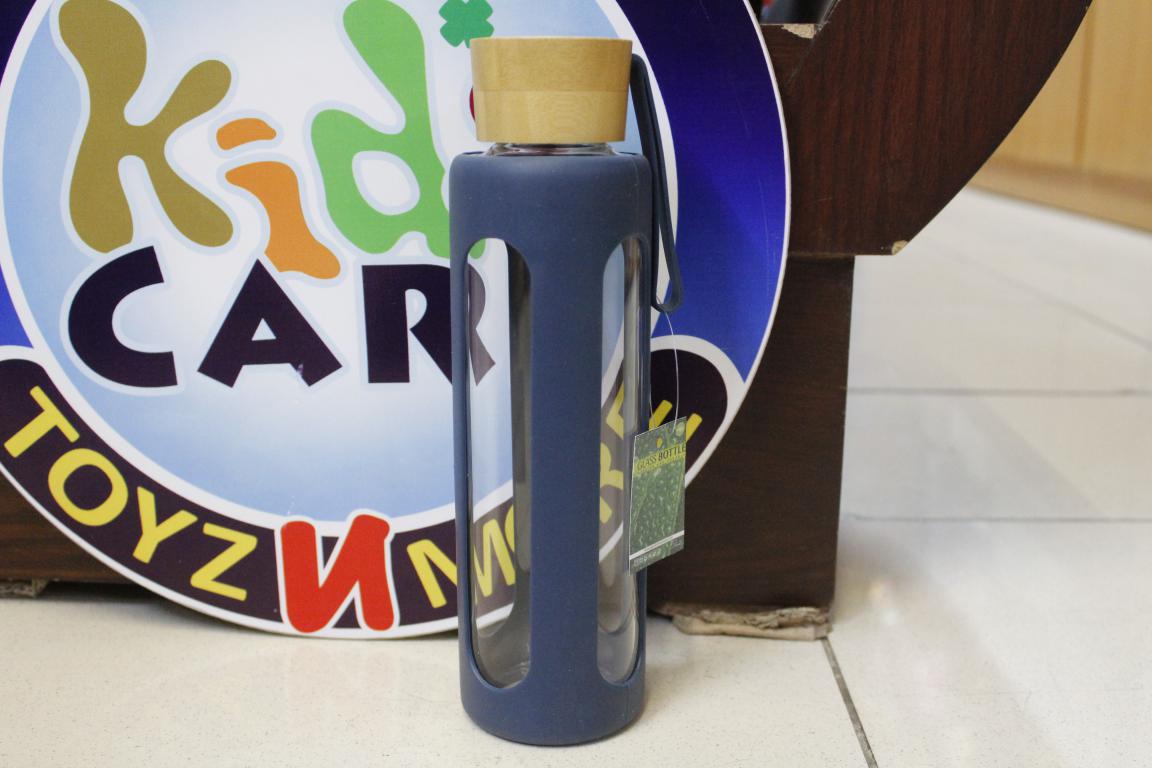 Bamboo Glass Bottle 500 ml (5092B)