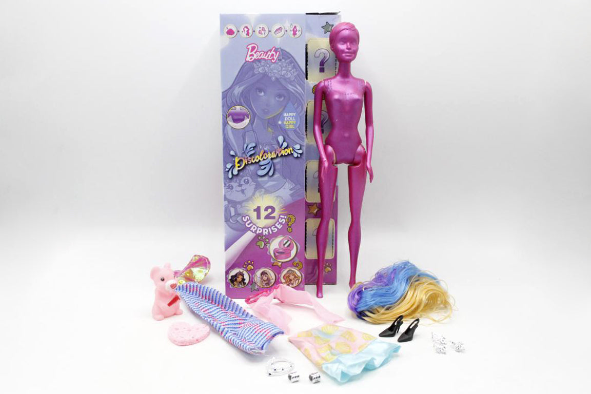Color Reveal Doll With 12 Surprises (KC5287)