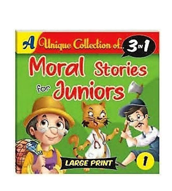 Mind to Mind: 3-in-1 Moral Stories for Juniors - Book 1 (Large Print, Ages 3-8)