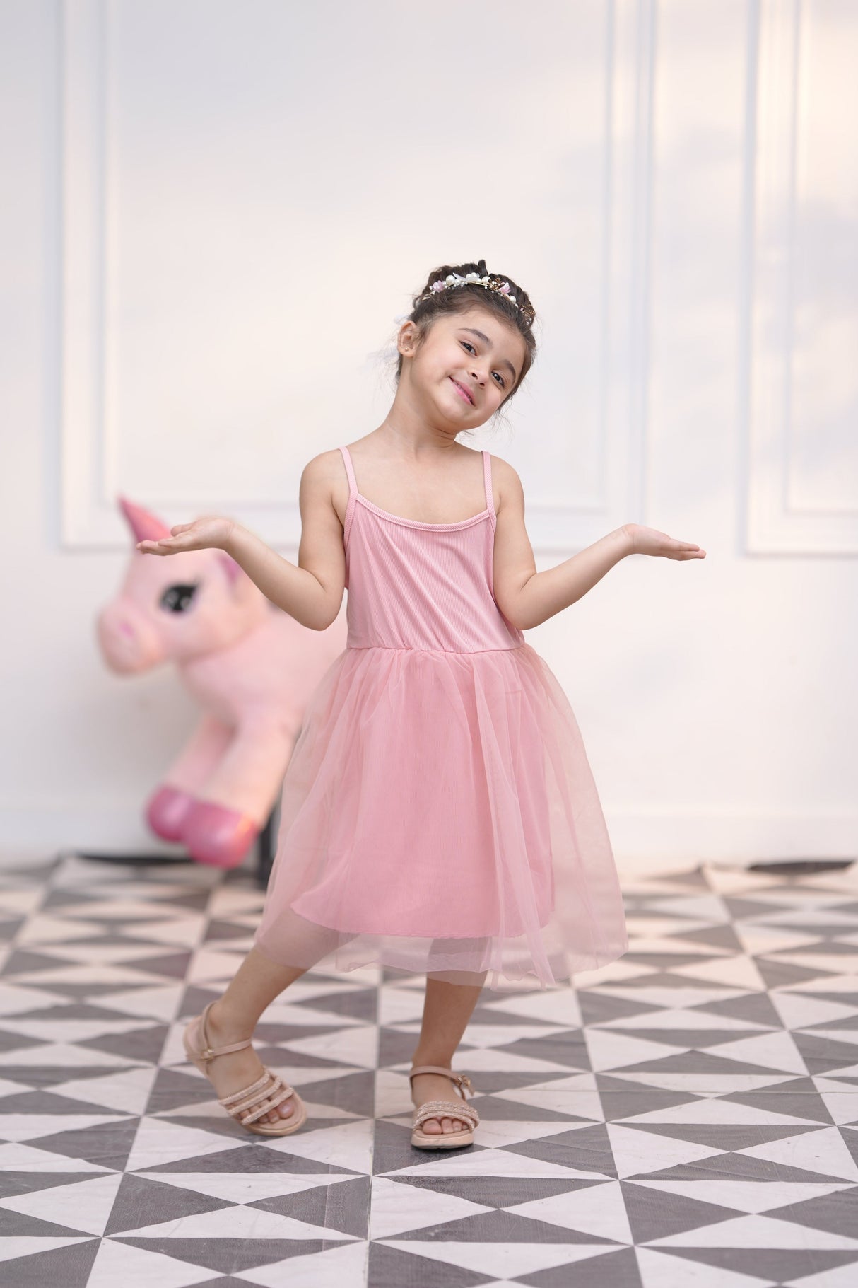 Cinderella-inspired ball dress - Cindy Pink